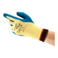 LUVA KEVLAR REV. BORRACHA AMA/AZ POWERFLEX 80-600